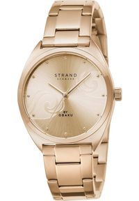 Zegarek Strand Zegarek damski Strand S719LXVVSV różowe złoto. Kolor: złoty, wielokolorowy, różowy #1
