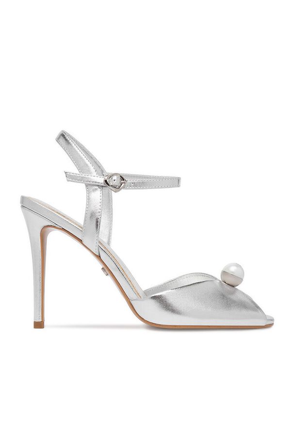 Gino Rossi - Sandały GINO ROSSI. Kolor: srebrny