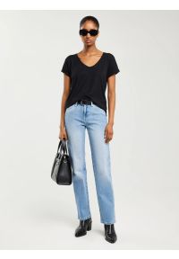 Big-Star - Jeansy damskie z prostą nogawką jasnoniebieskie Myrra 113. Kolor: niebieski. Długość: krótkie. Styl: klasyczny #9