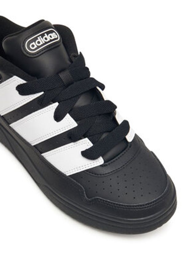 Adidas - adidas Sneakersy Break Start 2000 JS0004 Czarny. Kolor: czarny. Materiał: skóra