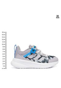 Adidas - adidas Sneakersy Minecraft Fortarun 4.0 JR1945 Szary. Kolor: szary. Materiał: materiał #2