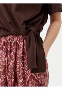 ViCOLO T-Shirt UD0043 Brązowy Regular Fit. Kolor: brązowy. Materiał: bawełna #5