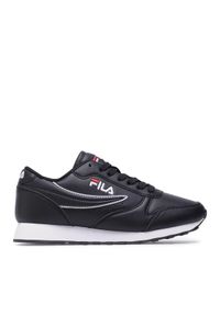 Fila Sneakersy Orbit Low Wmn 1010308.25Y Czarny. Kolor: czarny. Materiał: skóra #1