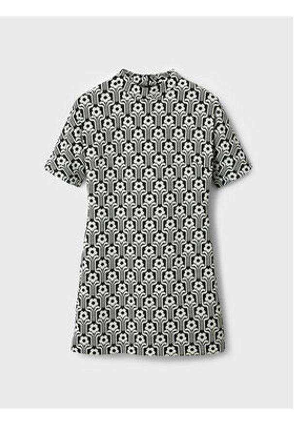 Desigual Sukienka dzianinowa Karen 22WWVK72 Kolorowy Regular Fit. Materiał: syntetyk. Wzór: kolorowy
