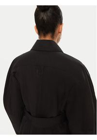 JACQUEMUS Trencz 24E241CO051 Czarny Regular Fit. Kolor: czarny. Materiał: bawełna #7