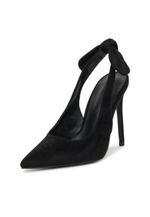 DeeZee Szpilki YUC1996-P-B1G Czarny. Kolor: czarny. Materiał: materiał. Obcas: na szpilce