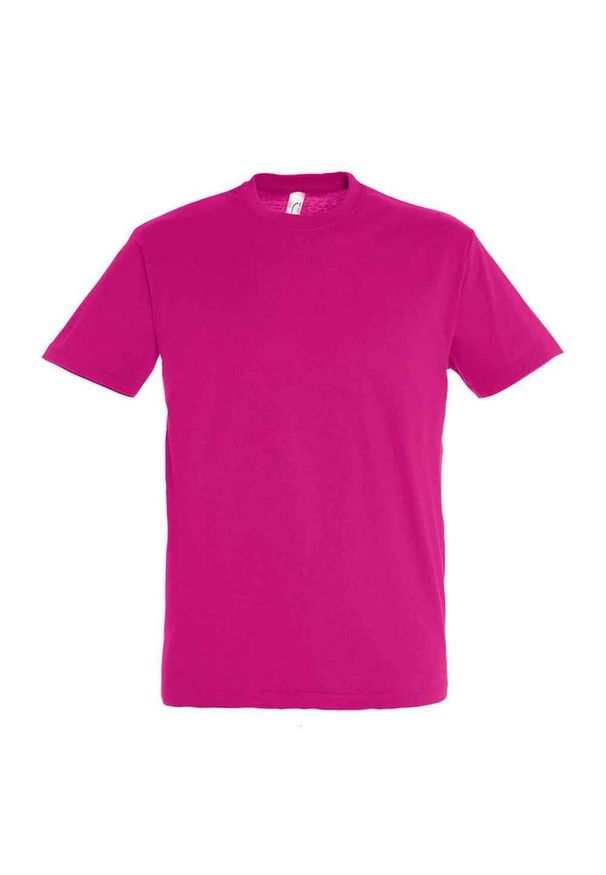 SOL'S - Koszulka Regent Dla Dorosłych Unisex. Kolor: różowy. Sport: turystyka piesza