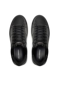 Karl Lagerfeld - KARL LAGERFELD Sneakersy KL52626 Czarny. Kolor: czarny. Materiał: skóra #6