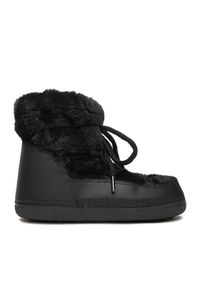 DeeZee Śniegowce NS9034-01 Czarny. Kolor: czarny. Materiał: materiał