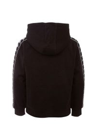 Bluza dla dzieci Kappa Igon czarna. Okazja: na uczelnię. Kolor: czarny. Materiał: dresówka. Styl: sportowy #2