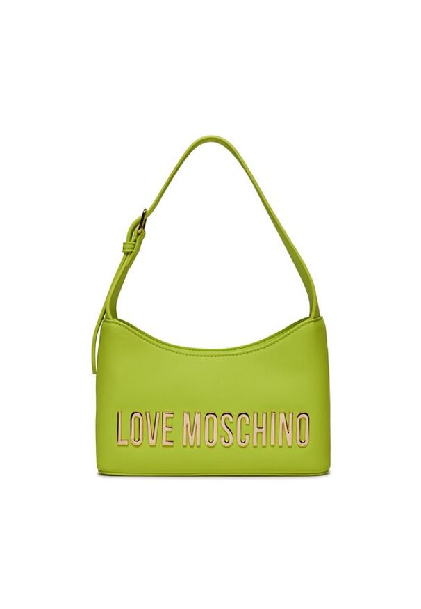 Love Moschino - LOVE MOSCHINO Torebka JC4198PP1IKD0404 Zielony. Kolor: zielony. Materiał: skórzane