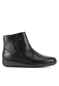 Rieker Botki 98252-01 Czarny. Kolor: czarny. Materiał: skóra #1