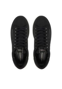 Karl Lagerfeld - KARL LAGERFELD Sneakersy Kapri KL52542F Czarny. Kolor: czarny. Materiał: nubuk, skóra #2