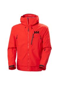 Kurtka turystyczna Helly Hansen Odin 9 Worlds 3.0. Kolor: czerwony. Sport: turystyka piesza #1