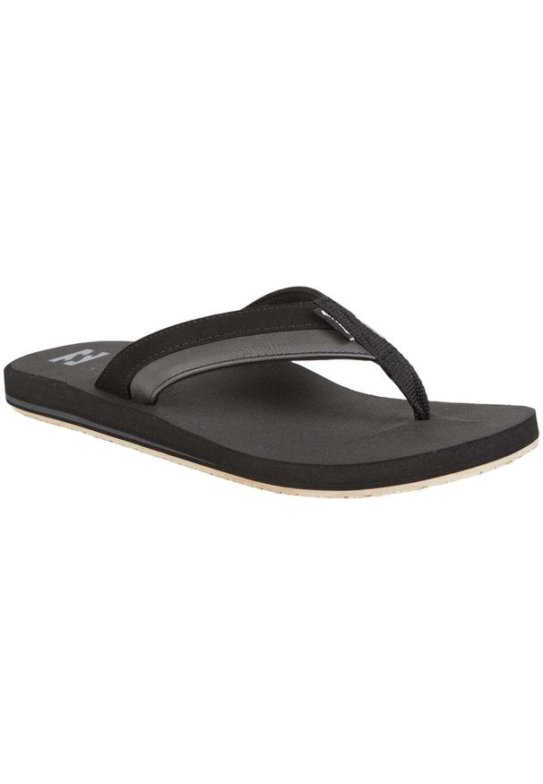 Japonki plażowe męskie Billabong All Day Impact. Okazja: na plażę. Kolor: czarny. Styl: sportowy