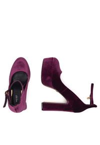 Nine West Czółenka WFA3040-1 Fioletowy. Kolor: fioletowy. Materiał: materiał #5