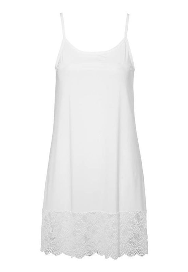 Cellbes Nocna koszula/halka biały female biały 34/36. Kolor: biały. Materiał: koronka. Wzór: koronka