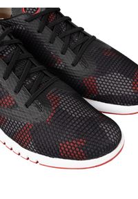 Geox Sneakersy "Aerantis D" | U047FD 0002A | Mężczyzna | Czarny, Czerwony. Kolor: wielokolorowy, czarny, czerwony. Materiał: materiał #3