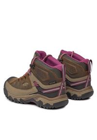 keen - Keen Trekkingi Targhee III Mid Wp 1018178 Brązowy. Kolor: brązowy. Materiał: skóra, nubuk