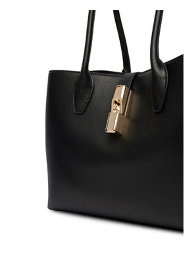 Furla Torebka Goccia M WB01978 ARE000 KH O6000 Czarny. Kolor: czarny. Materiał: skórzane