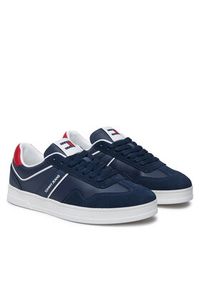 Tommy Jeans Sneakersy The Greenwich Retro EM0EM01462 Granatowy. Kolor: niebieski. Materiał: skóra #4