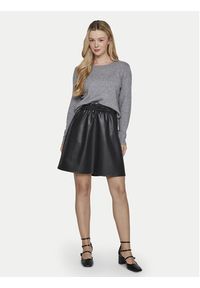 Vila Sweter Ril 14054177 Szary Regular Fit. Kolor: szary. Materiał: syntetyk #6