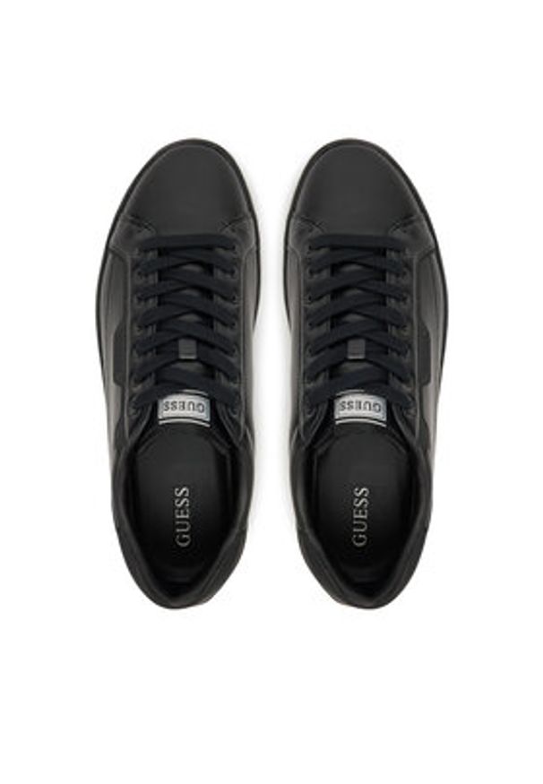 Guess Sneakersy FMJVIC PAC12 Czarny. Kolor: czarny. Materiał: skóra