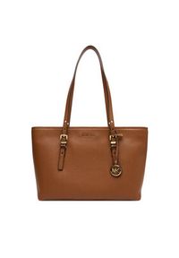 MICHAEL Michael Kors Torebka Quinn 30T5GQNT2L Brązowy. Kolor: brązowy. Materiał: skórzane #3