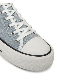 Karl Lagerfeld - KARL LAGERFELD Trampki KL60614T Niebieski. Kolor: niebieski. Materiał: materiał #6