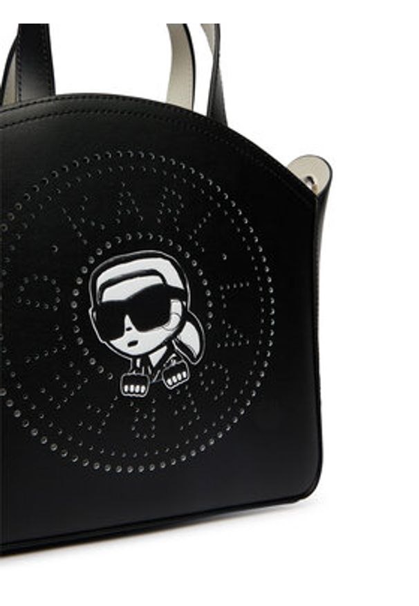 Karl Lagerfeld - KARL LAGERFELD Torebka B2W30078 Czarny. Kolor: czarny. Materiał: skórzane