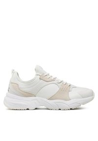Calvin Klein Jeans Sneakersy Retro Tennis Sock YM0YM00590 Biały. Kolor: biały. Materiał: materiał
