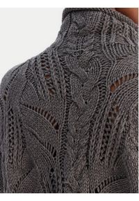 Liu Jo Golf MF5451 MA37R Szary Regular Fit. Typ kołnierza: golf. Kolor: szary. Materiał: akryl, wełna #4