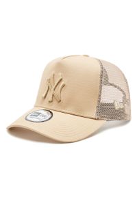 Czapka z daszkiem New Era Tonal Mesh 60298770 Beżowy. Kolor: beżowy. Materiał: bawełna, materiał #1