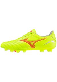 Buty piłkarskie Mizuno Morelia Neo Pro FG. Kolor: żółty. Sport: piłka nożna #1