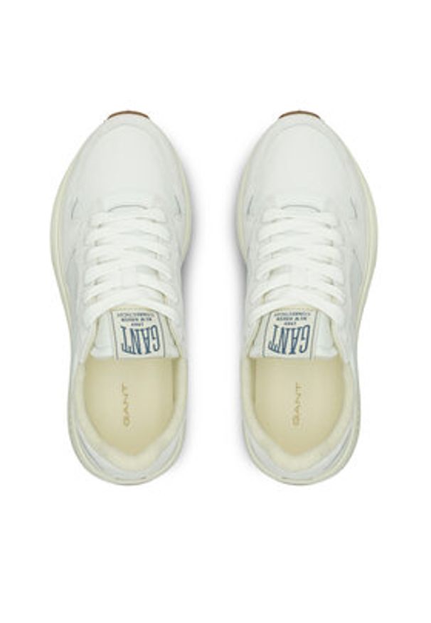 GANT - Gant Sneakersy 30533848 Biały. Kolor: biały. Materiał: zamsz, skóra