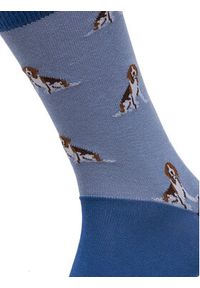 Barbour Skarpety długie Beagle Dog MGS0070BL71 Niebieski. Kolor: niebieski. Materiał: bawełna, materiał #7
