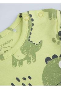 COCCODRILLO - Coccodrillo Komplet body i spodnie ZC3417101SUB Zielony Regular Fit. Kolor: zielony. Materiał: bawełna #5