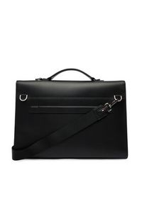 TOMMY HILFIGER - Tommy Hilfiger Aktówka Th Business Leather Computer Bag AM0AM14163 Czarny. Kolor: czarny. Materiał: skóra #3