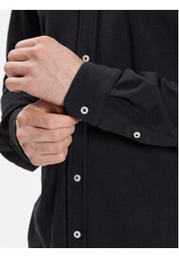 Polo Ralph Lauren Koszula 710654408089 Czarny Regular Fit. Typ kołnierza: polo. Kolor: czarny. Materiał: bawełna #3