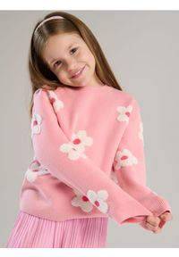 Sinsay - Sweter z aplikacjami 3D - wielobarwny. Wzór: aplikacja #1