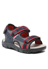 Geox Sandały Jr Sandal Strada J1524A014CEC0735 S Granatowy. Kolor: niebieski #2