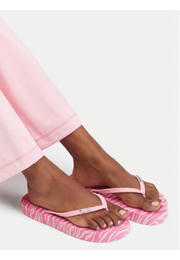 Juicy Couture Japonki 800290 Różowy. Kolor: różowy. Materiał: syntetyk