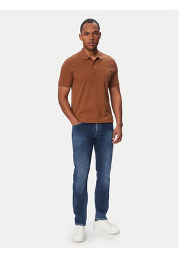 BOSS Jeansy Delaware 50557490 Granatowy Slim Fit. Kolor: niebieski