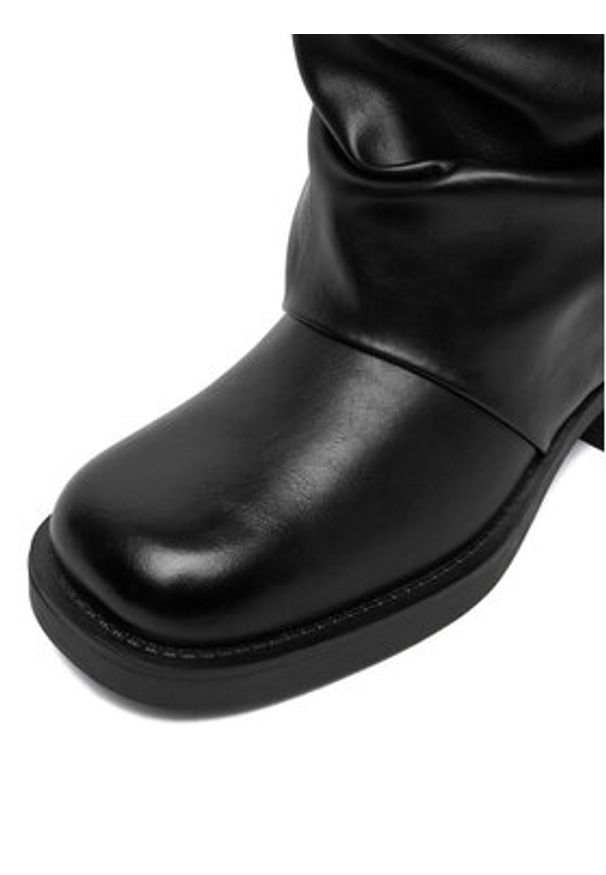 DeeZee Kozaki CEO-HY96158-20 Czarny. Kolor: czarny. Materiał: materiał, syntetyk