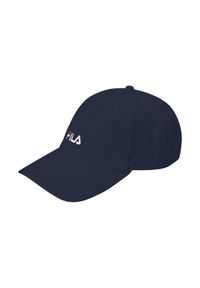 Czapka z daszkiem Fila Faridokt Dad. Kolor: niebieski, wielokolorowy, biały. Materiał: tkanina, bawełna. Styl: casual