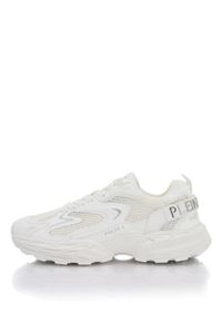 Plein Sport Sneakersy SAFS USC0931 STE003N Biały. Kolor: biały. Materiał: materiał #1