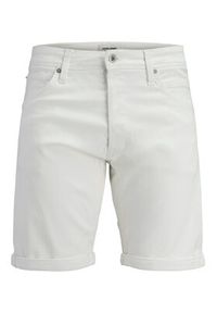 Jack & Jones Szorty jeansowe Rick 12294338 Biały Regular Fit. Kolor: biały. Materiał: bawełna #3