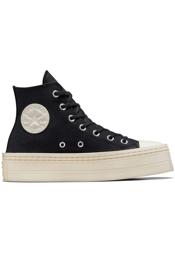 Buty sportowe Converse Chuck Taylor Modern. Kolor: czarny. Materiał: materiał. Sport: fitness