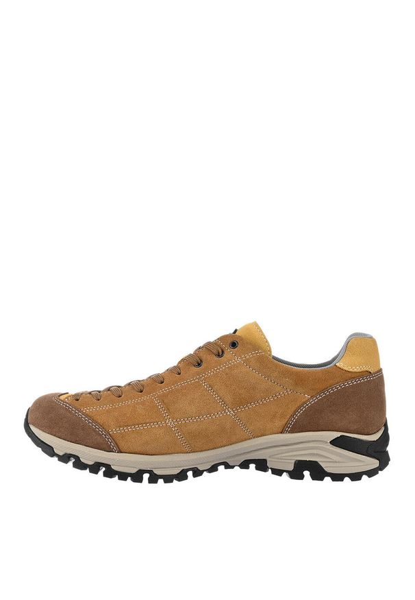 Buty turystyczne męskie LOMER MAIPOS MTX SUEDE. Kolor: żółty. Sport: turystyka piesza