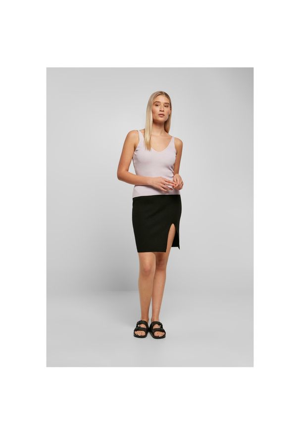 Damski tank top Urban Classics Rib. Kolor: fioletowy. Styl: elegancki, sportowy